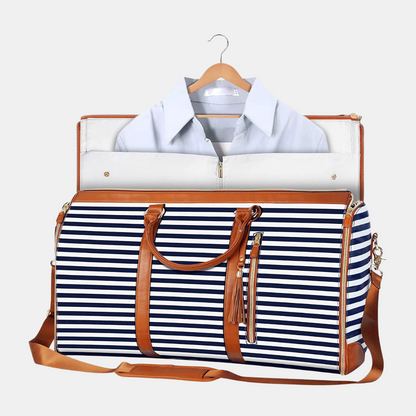 Foldbar Opbevaringstaske til Jakkesæt & Festtøj Bagage og rejseudstyr Tech Butik Blå stribet