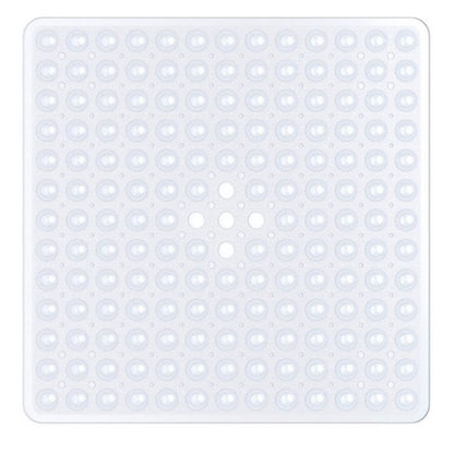 Badsikkerhed Non-Slip Suge-Måtte – Sikker Greb for Skridsikre Badeværelsesgulve Bath & Shower Mats Tech Butik Frosted hvid