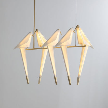 Fugleinspireret Skulpturel Loftlampe med Glød og Bevægelse Hængelampe Tech Butik