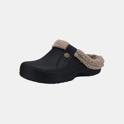 Fuzzy Clog Mules – Komfort møder funktionalitet Træsko Tech Butik Sort Brun 6