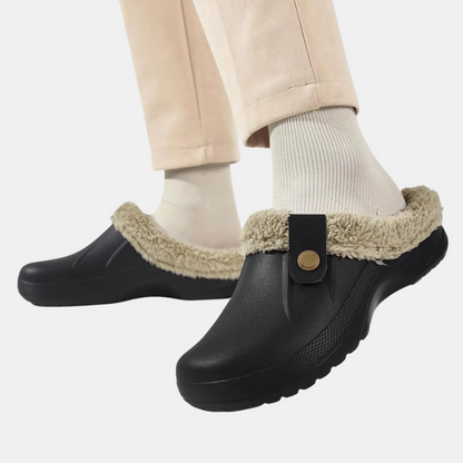Fuzzy Clog Mules – Komfort møder funktionalitet Træsko Tech Butik