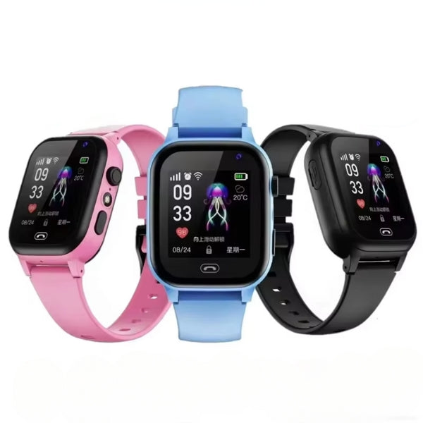 Børne-Smartwatch med GPS Tracker – Sjovt, Sikkert og Smart Børne smartwatches Tech Butik