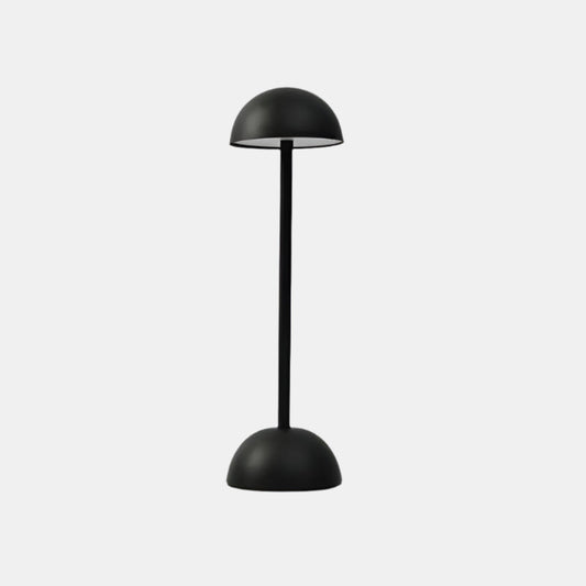 Genopladelig LED-svampe-bordlampe til moderne natlys Bordlamper Tech Butik Sort