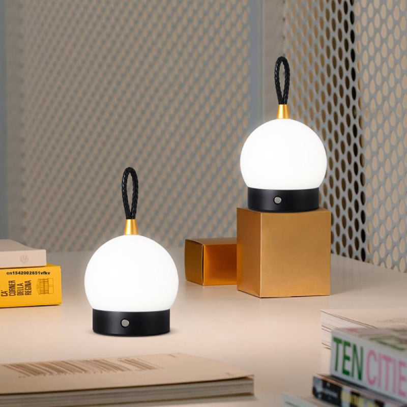 Genopladelig LED Bordlampe til Moderne Rum Bordlamper Tech Butik