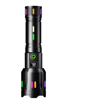 Genopladelig LED Lommelygte med Høj Ydeevne Praktiske lamper Tech Butik