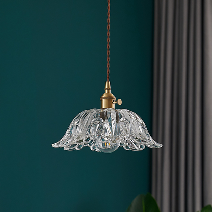 Glasblomst Loftlampe til Elegant Hjemmedekoration Loftlamper Tech Butik