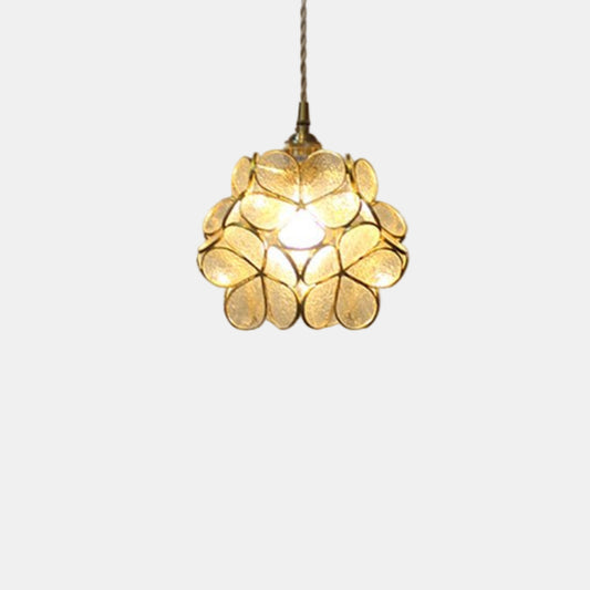 Glaspendel i Mosaikdesign til Elegant Stemning Hængende lampe Tech Butik Clear