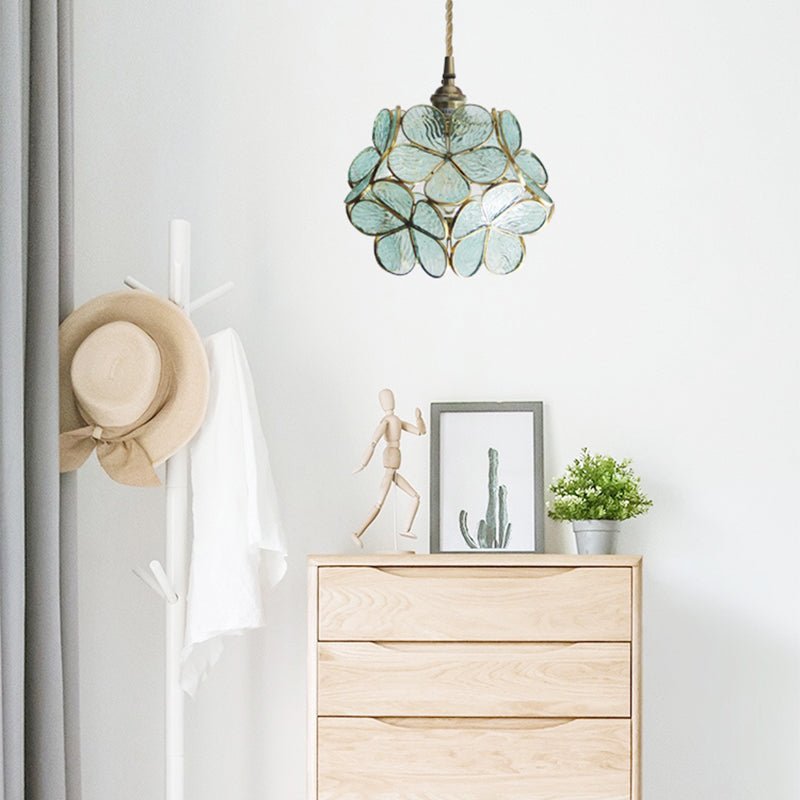 Glaspendel i Mosaikdesign til Elegant Stemning Hængende lampe Tech Butik