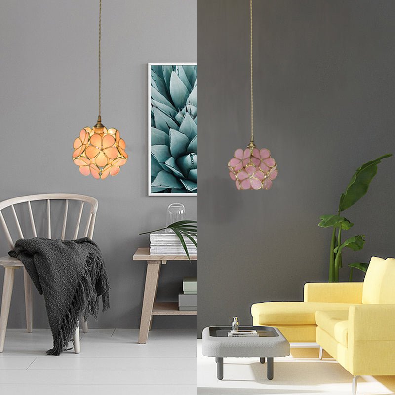 Glaspendel i Mosaikdesign til Elegant Stemning Hængende lampe Tech Butik