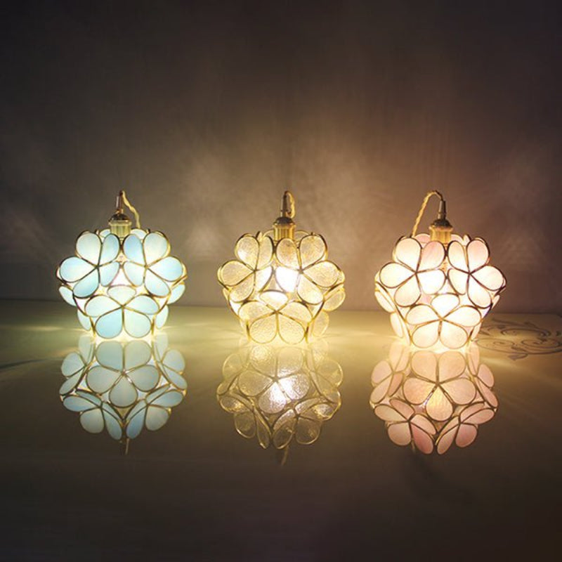 Glaspendel i Mosaikdesign til Elegant Stemning Hængende lampe Tech Butik