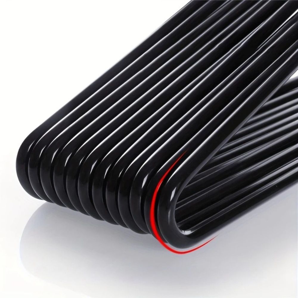 Goose Neck Z-buksebøjle – Pladsbesparende, Skridsikker Organizer til Pæne Garderober Living Room Storage Tech Butik