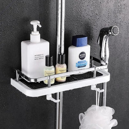 Bruserist – Pladsbesparende Opbevaringshylde til Bruser uden Boring Bath Accessories Tech Butik