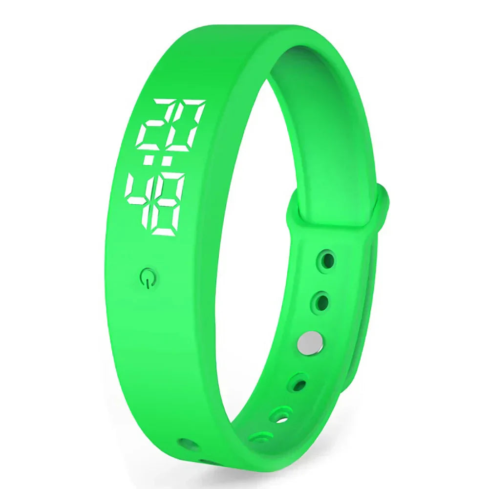 Multifunktionelt Smartwatch – Vandtæt, Vibrationsalarm & Fitness Tracker Smart Watches Tech Butik Grøn