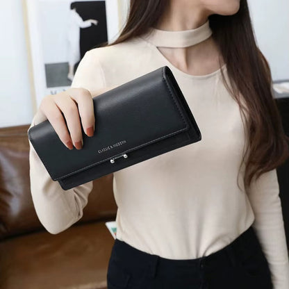 Elegant Multifunktionel Tegnebog – Stilfuld, Praktisk og Organiseret Wallet Tech Butik