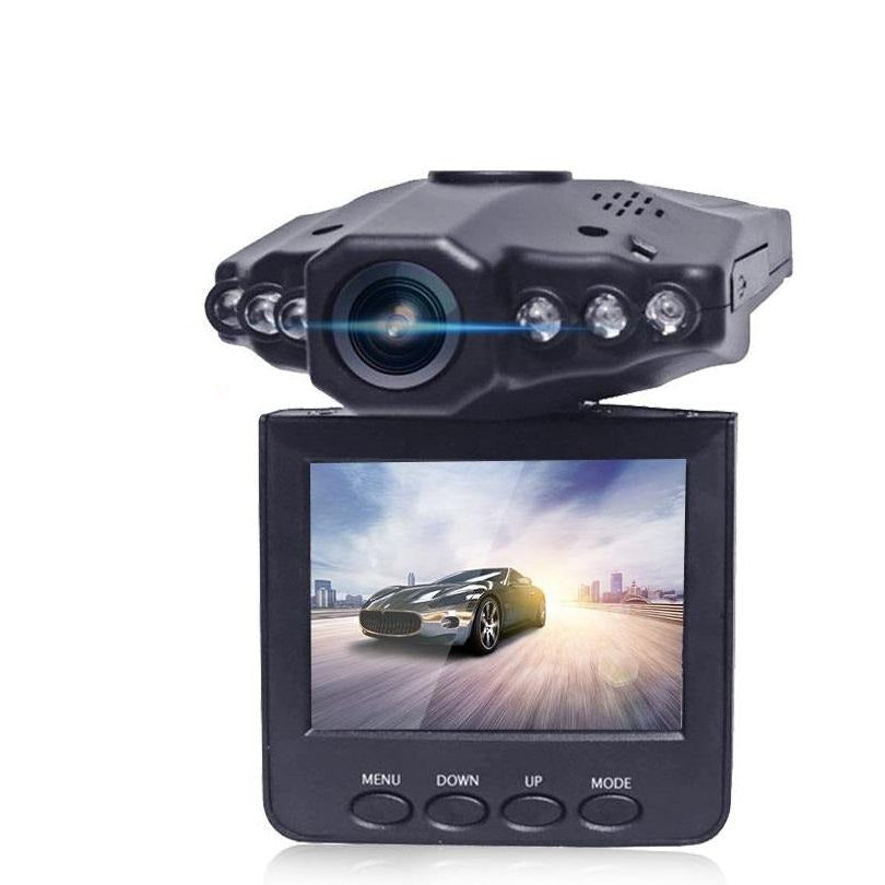 HD 1080P Dash Cam Med Nattsyn, G-Sensor Og Automatisk Optagelse Kamera Tech Butik Sort Ingen