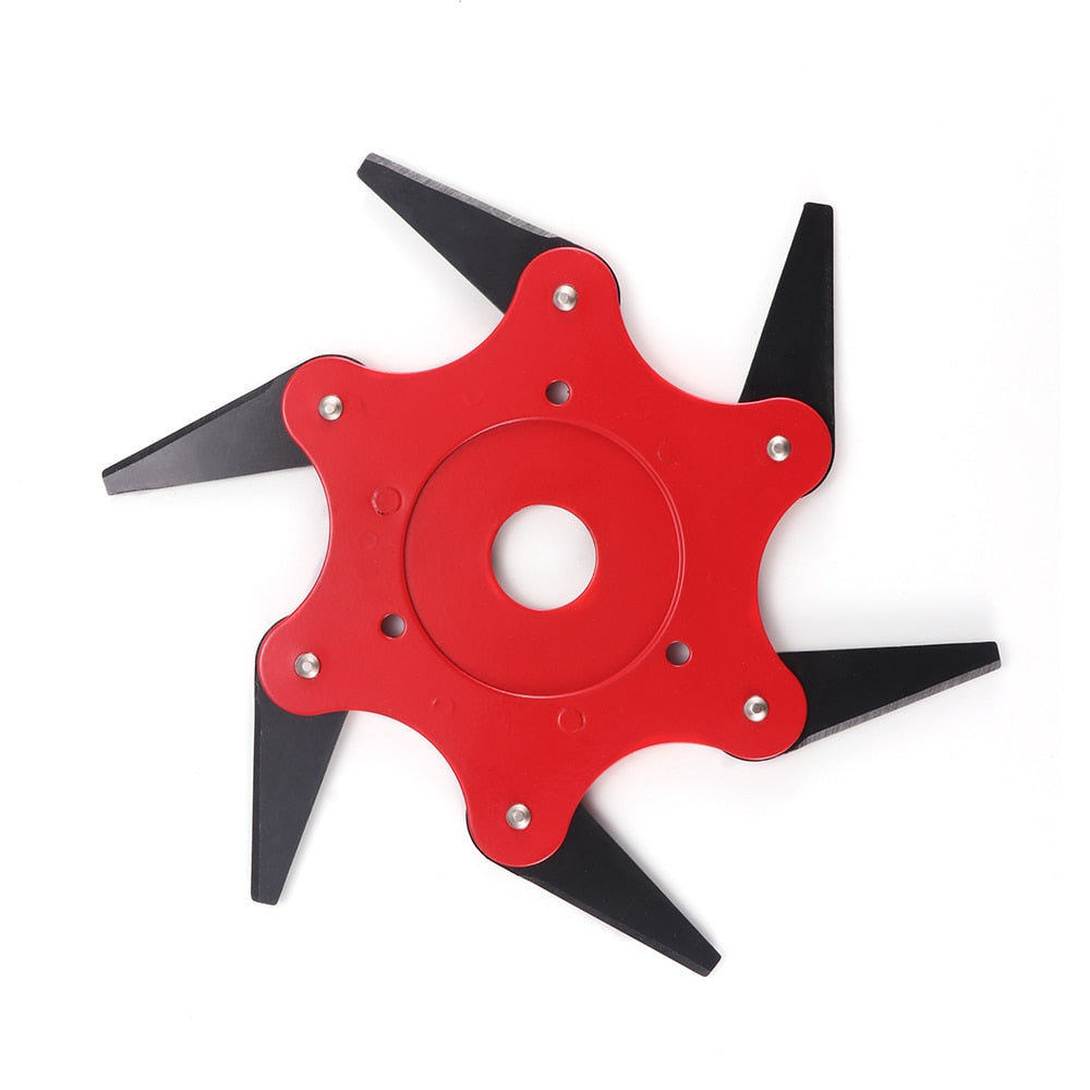 6-Bladet Trimmerhoved i Stål – Kraftfuld og Effektiv Klipning til Plæne- og Havepleje Home & Garden Tech Butik