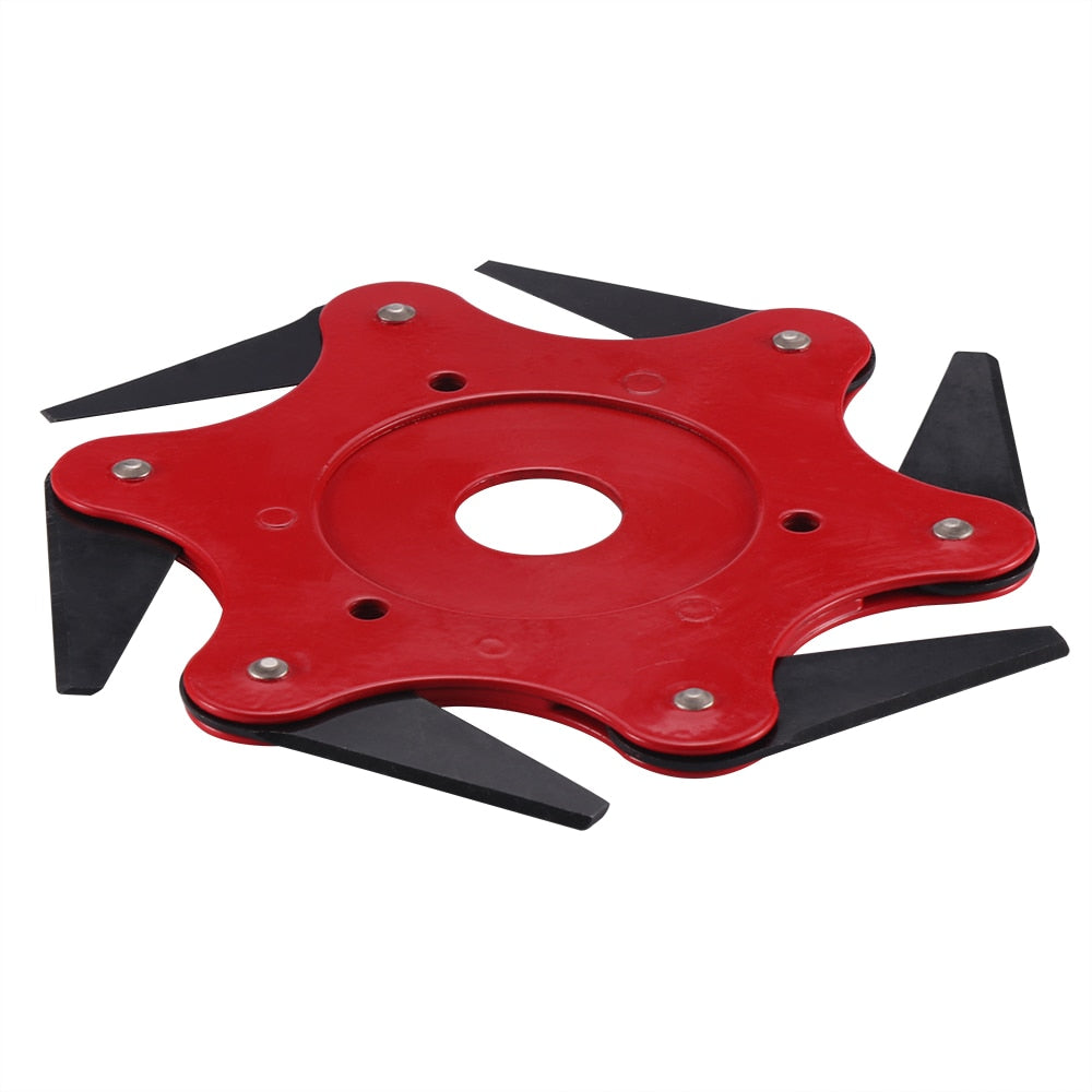 6-Bladet Trimmerhoved i Stål – Kraftfuld og Effektiv Klipning til Plæne- og Havepleje Home & Garden Tech Butik