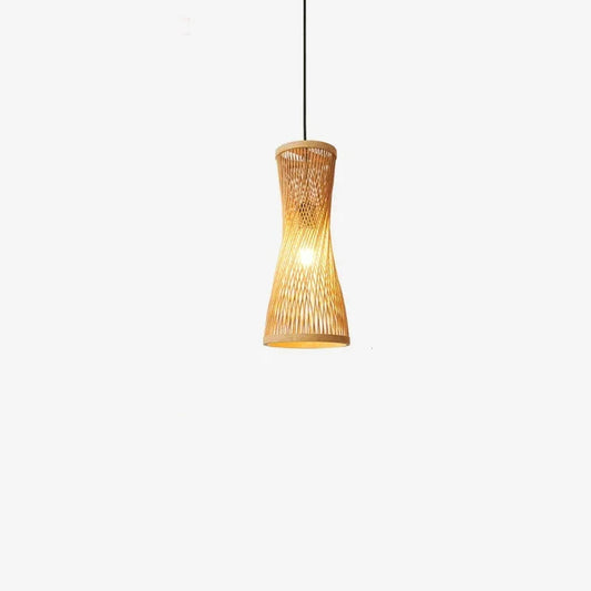 Håndvævet Bambuslampe til Rolige Rum Hængelamper Tech Butik