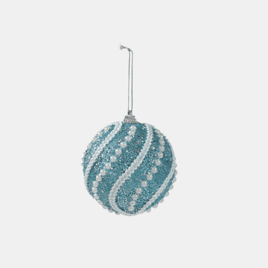 Hængende Julepynt i Plast – Elegant Ornament til Juletræ Dekoration Julepynt Tech Butik Blå