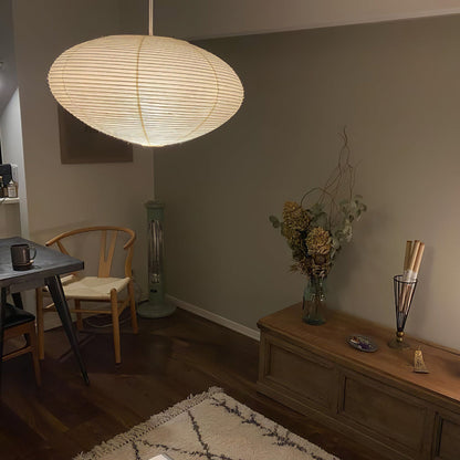 Udskåret rispapirvedhæng for en beroligende glød Hængende lampe Tech Butik