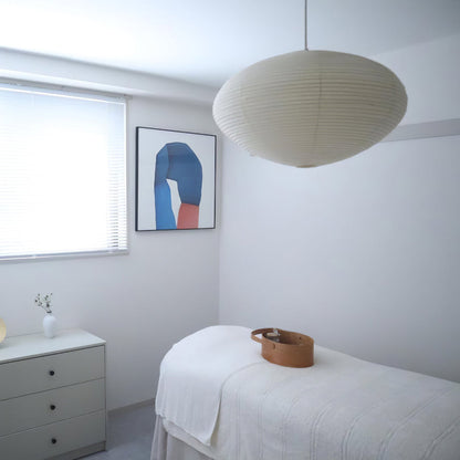 Udskåret rispapirvedhæng for en beroligende glød Hængende lampe Tech Butik
