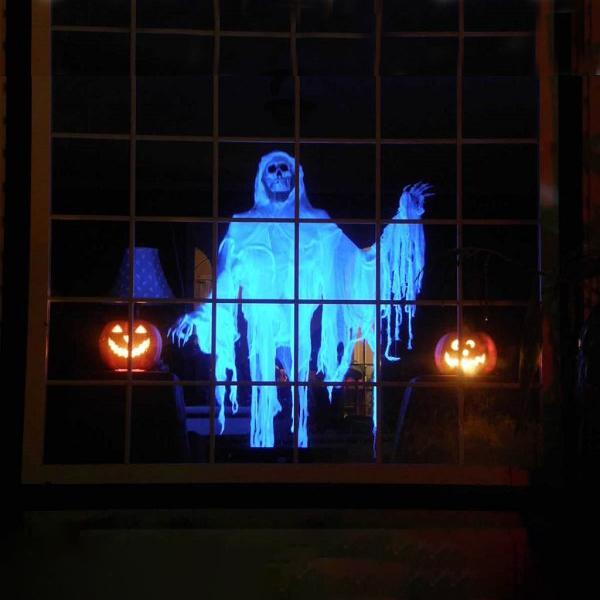 Halloween Projektor Til Skræmmende Filmoplevelser Og Festlig Atmosfære Sæsonbestemte dekorationer Tech Butik