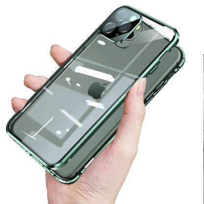 iPhone-cover i Hærdet Glas – Slankt Design og Fuld Beskyttelse Phone Case Tech Butik