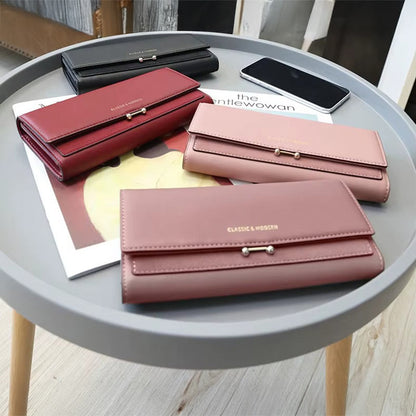 Elegant Multifunktionel Tegnebog – Stilfuld, Praktisk og Organiseret Wallet Tech Butik