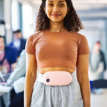 Varmeplade mod menstruationssmerter – varme og massage til lindrende komfort Camera Tech Butik