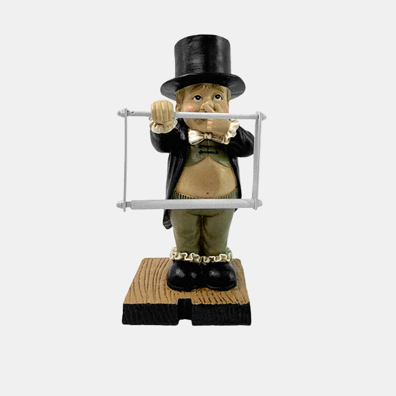 Herre-Inspireret Køkkenrulleholder Dekoration til Unikke Rum Dekoration Tech Butik Papirholder