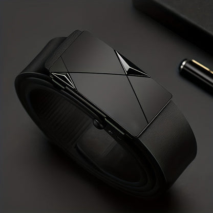 Herrebælte i Ægte Læder med Automatisk Spænde – Stil Møder Funktionalitet Herre bælter Tech Butik