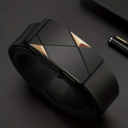 Herrebælte i Ægte Læder med Automatisk Spænde – Stil Møder Funktionalitet Herre bælter Tech Butik