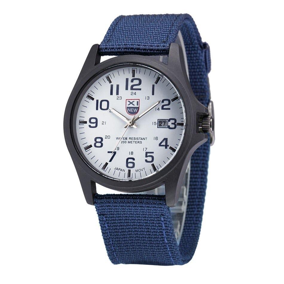 Herreur i Robust Taktisk Outdoor-Design Armbåndsure Tech Butik Blå