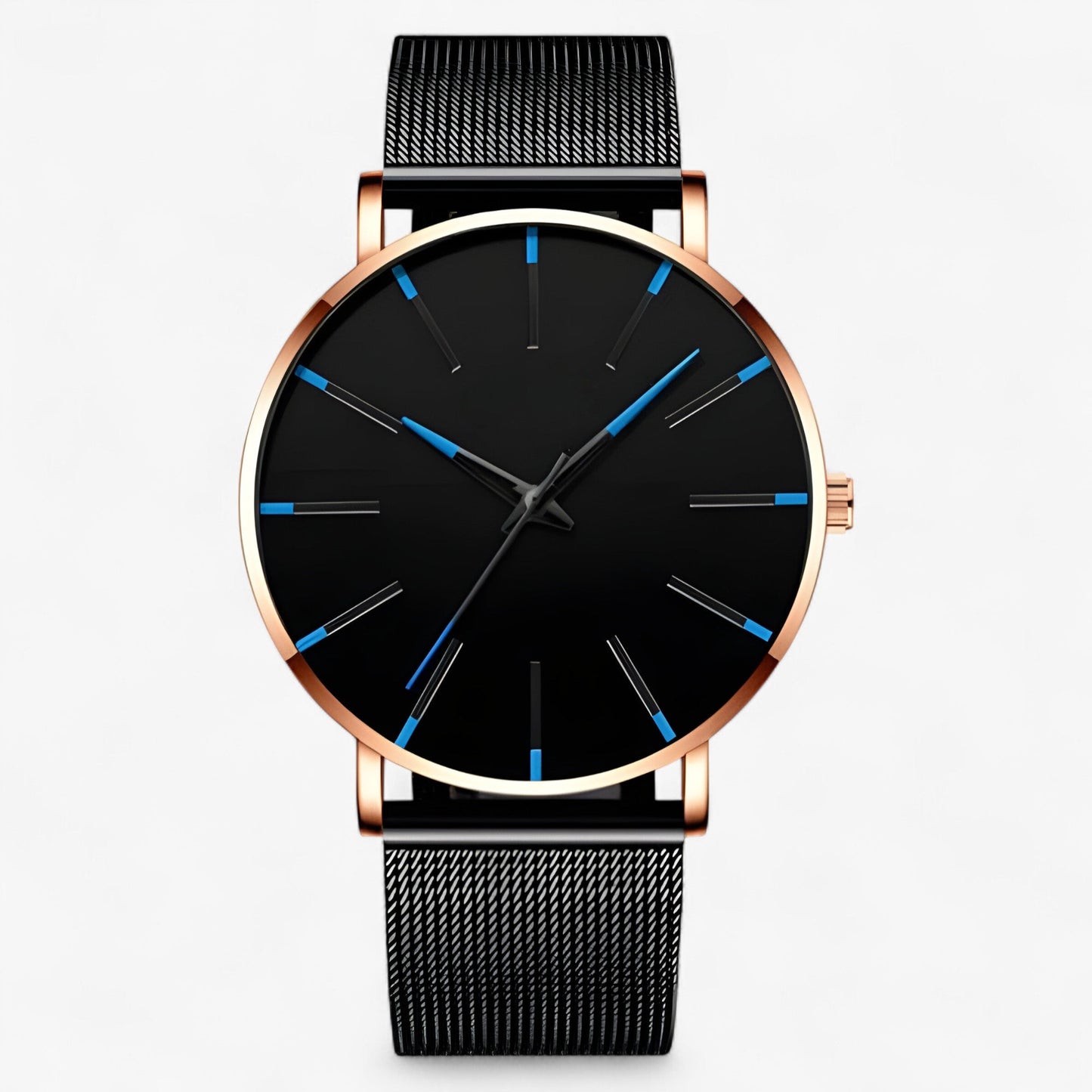 Herreur med Minimalistisk Ultra-Tyndt Design Armbåndsure Tech Butik Blå rose