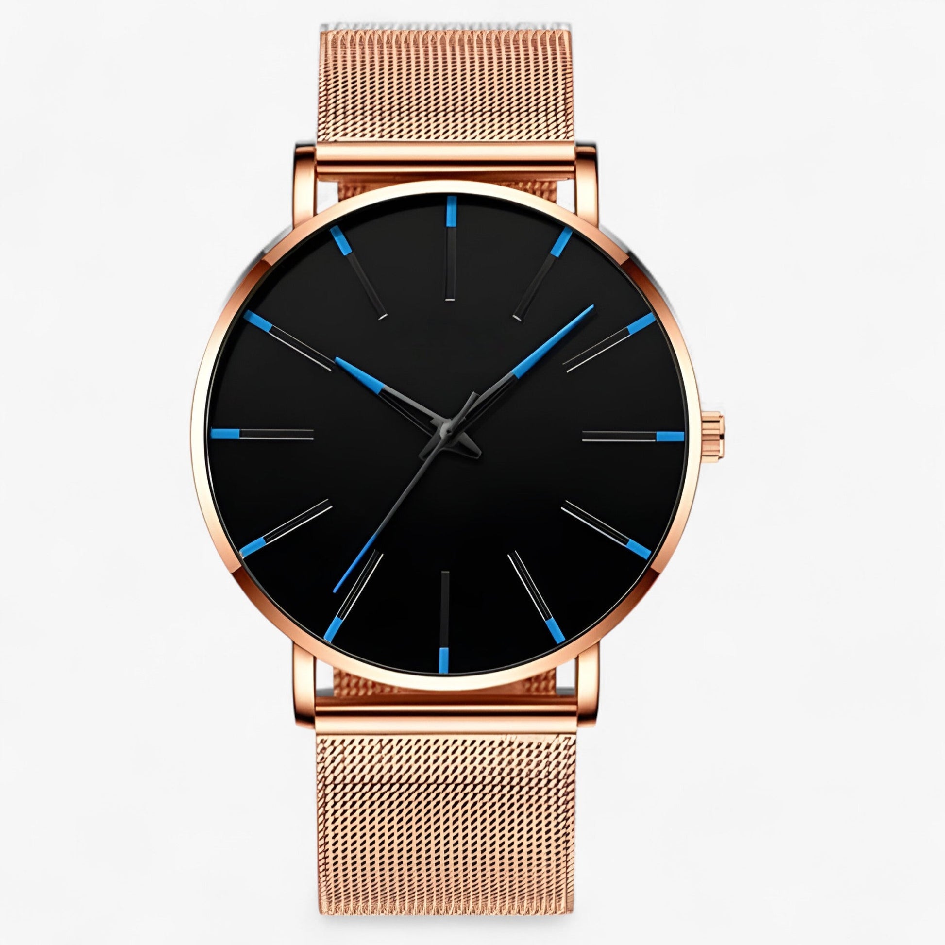 Herreur med Minimalistisk Ultra-Tyndt Design Armbåndsure Tech Butik Rose Blau