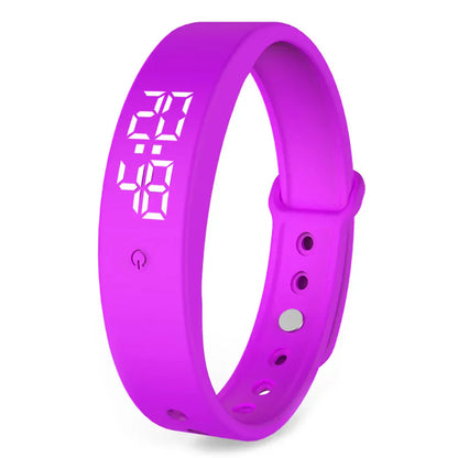 Multifunktionelt Smartwatch – Vandtæt, Vibrationsalarm & Fitness Tracker Smart Watches Tech Butik Lilla