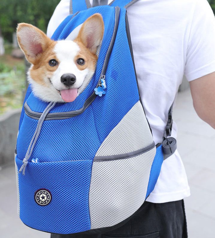 Ergonomisk Hunderygsæk – Komfortabel og Ventileret Bærer til Kæledyr Pet Carriers & Crates Tech Butik