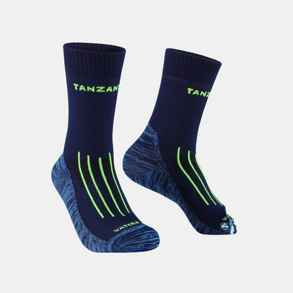 Holdbare Vandtætte Sokker – Maksimal Beskyttelse i Enhver Vejr Sokker Tech Butik Blå S