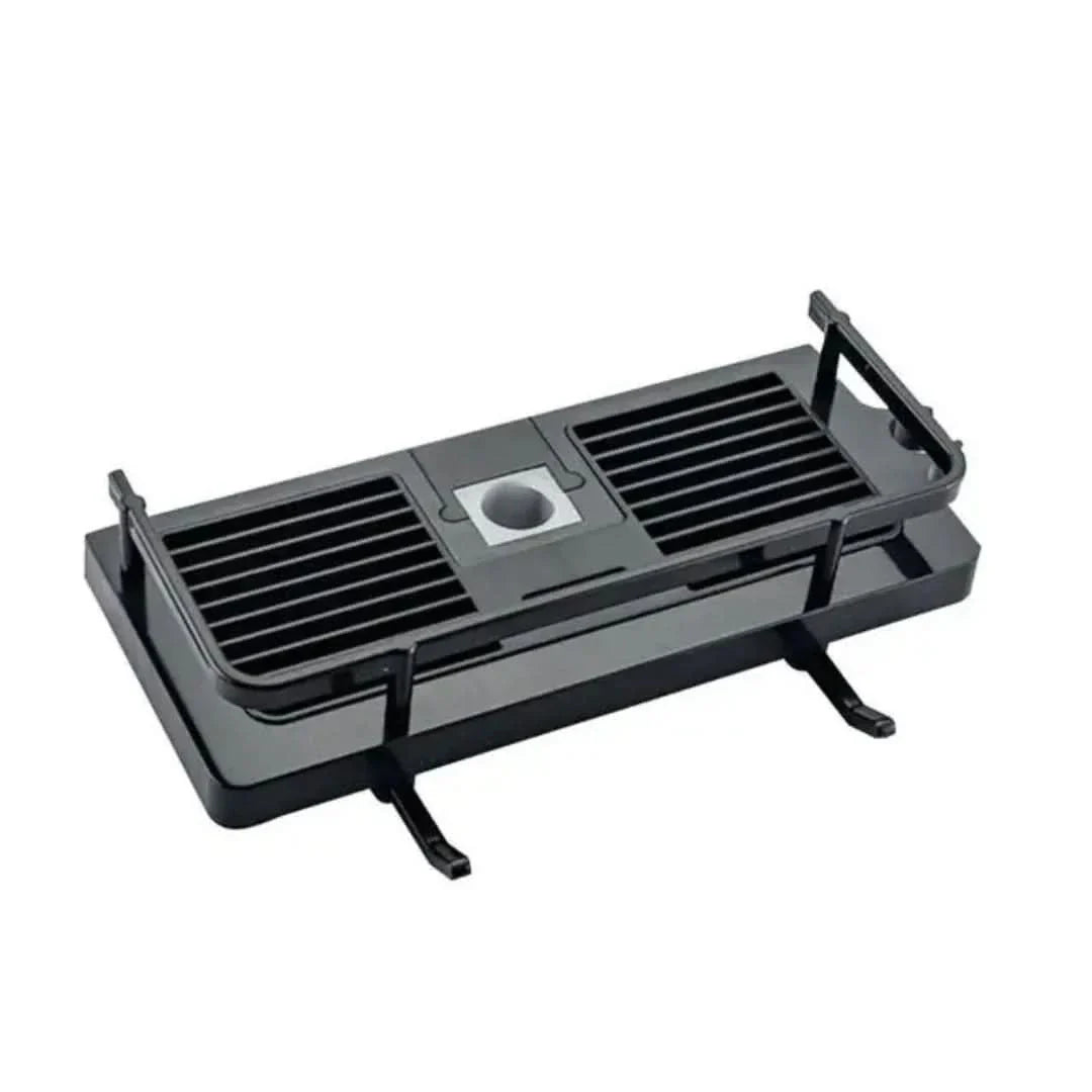 Hul-fri Væghylde til Nem Organisering Skønhed Tech Butik Sort