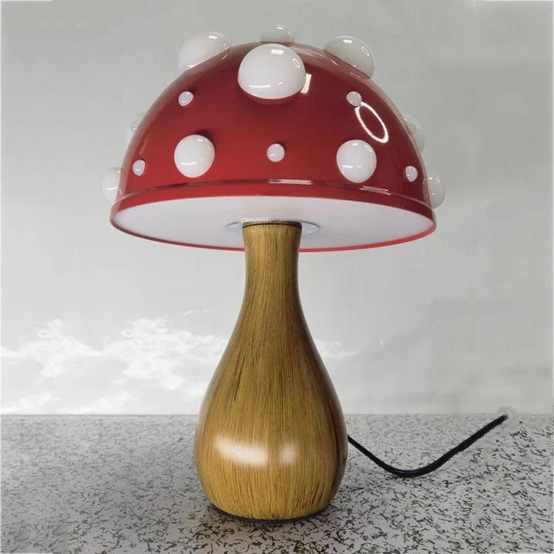 Hyggelig Svampeformet Lampe til Dekorativ Stemning Børnelamper Tech Butik