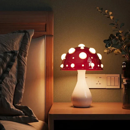 Hyggelig Svampeformet Lampe til Dekorativ Stemning Børnelamper Tech Butik