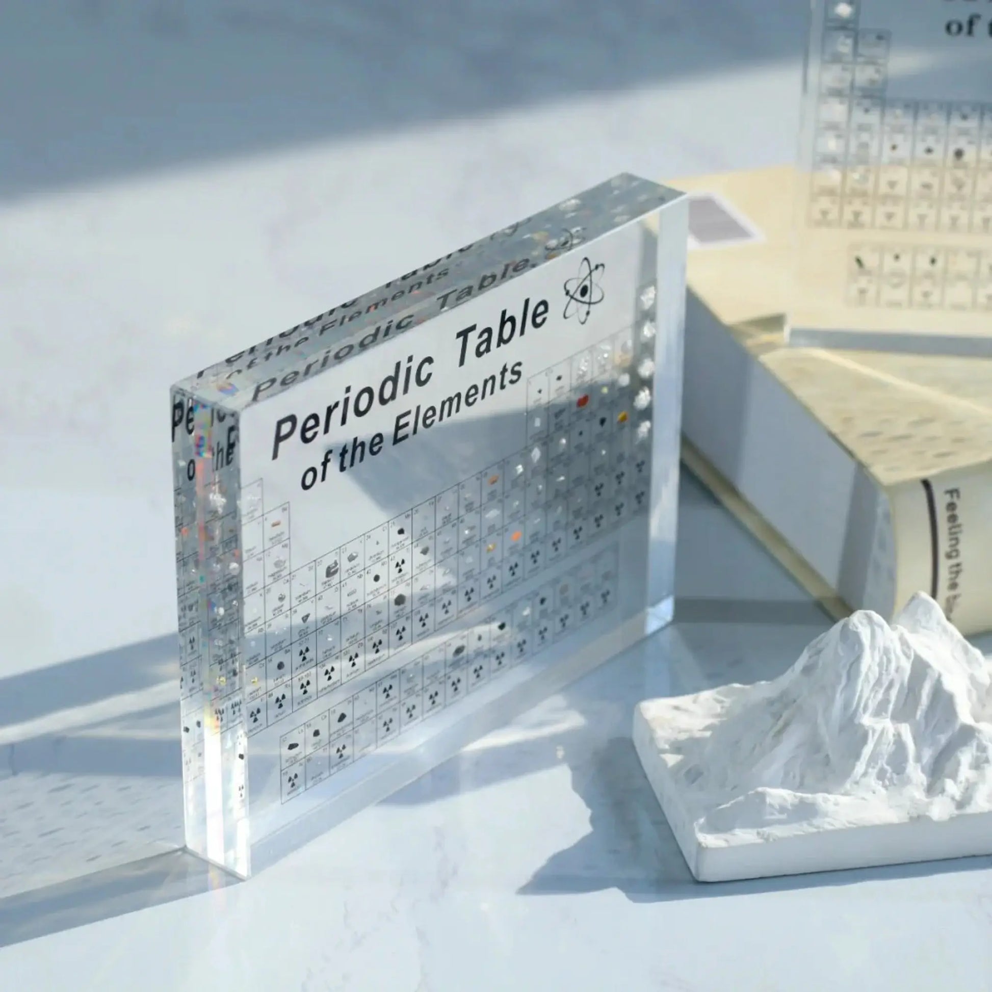 Rigtige Elementer Periodiske TabelOrnamenter – USB-lysholder til unik indretning Arts and Crafts Tech Butik