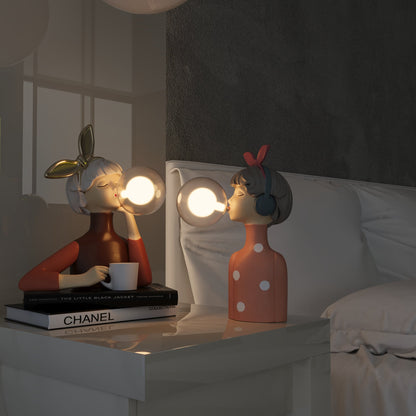 Håndværkersøstre Bordlampe – Håndlavet Elegance til Enhver Indretning table lamp Tech Butik