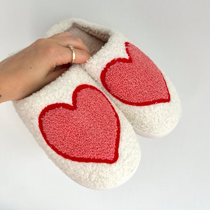 Elskendes Bløde Plys-Tøfler – Adorable Matchende Indendørs Komfort Slippers Tech Butik