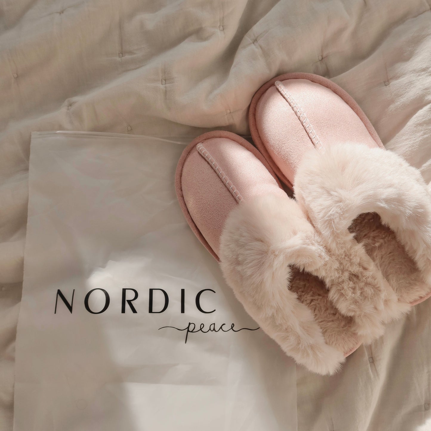 Ultra-Komfort Nordiske Tøfler – Ultra-Plys, Varme og Stilfuld Slip-On Komfort Slippers Tech Butik