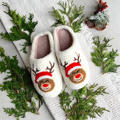 Glade Jule-Tøfler – Hyggelig Højtidshygge til Dine Fødder Slippers Tech Butik Rudolph 36/37