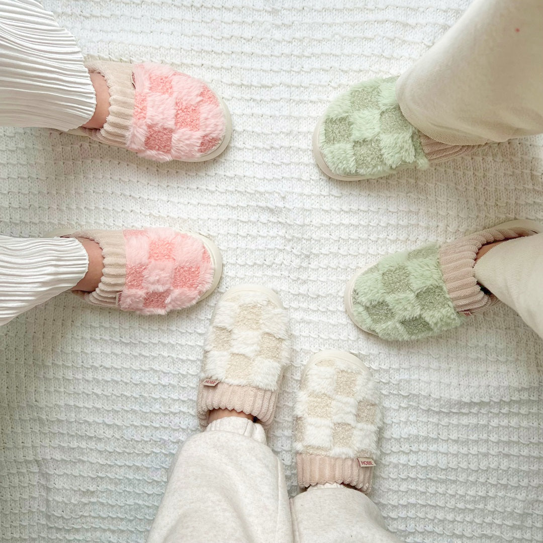 Nordiske Hygge Bløde Tøfler – Varme, Bløde & Stilfulde Indendørs Slippers Tech Butik