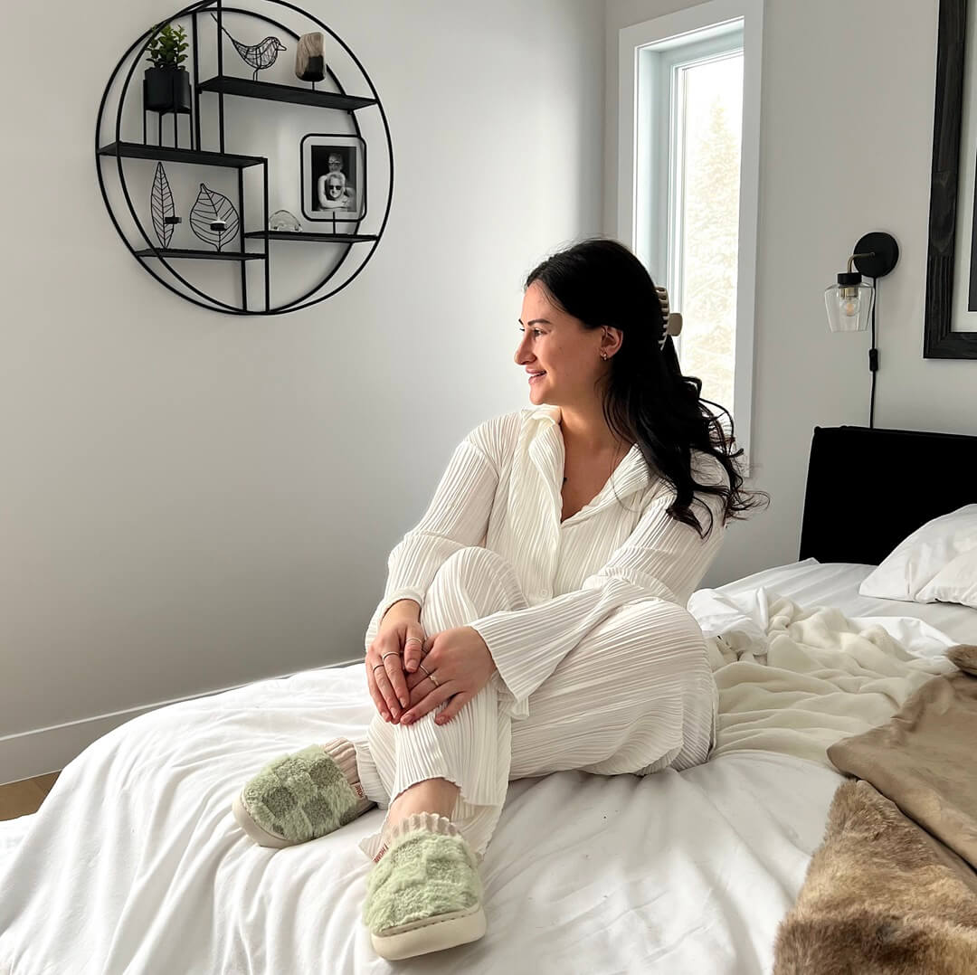 Nordiske Hygge Bløde Tøfler – Varme, Bløde & Stilfulde Indendørs Slippers Tech Butik