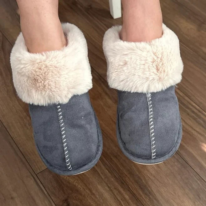 Ultra-Komfort Nordiske Tøfler – Ultra-Plys, Varme og Stilfuld Slip-On Komfort Slippers Tech Butik