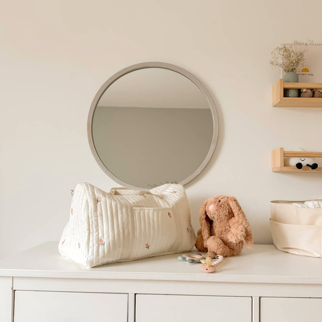 Alt-i-en-nødvendigheder til mor Duffel-tote-taske – Holdbar og stilfuld bæretaske Tote Bag Tech Butik Tulipan